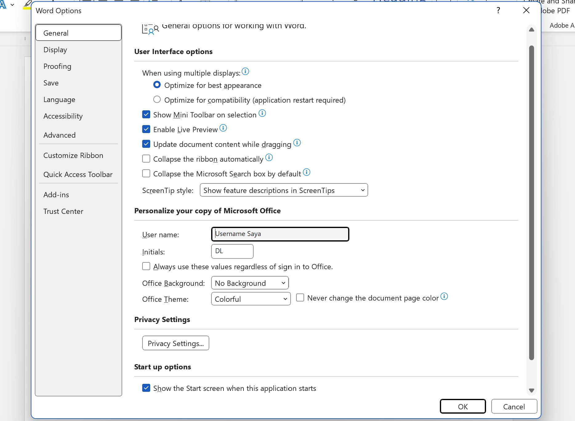 Cara Mengganti Nama Author Dokumen Ms Word