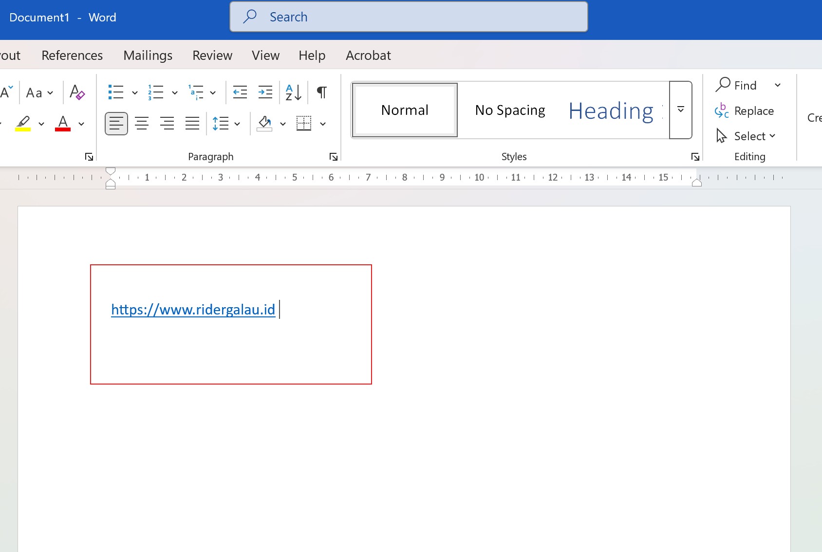 Cara Menonaktifkan Hyperlink Otomatis di Ms Word