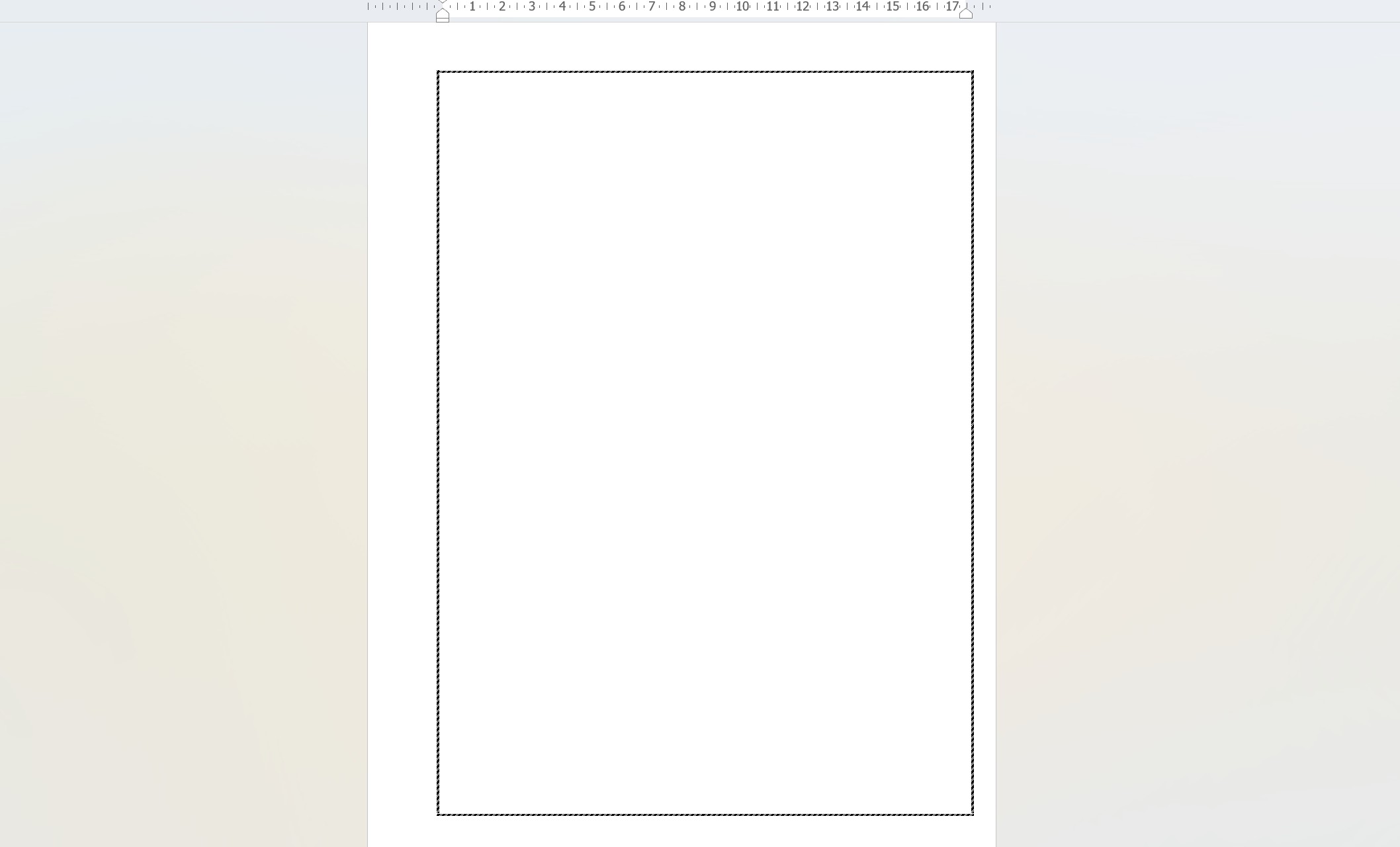 Cara Memberi Border Halaman dengan Art di Ms Word Buat Cover Laporan