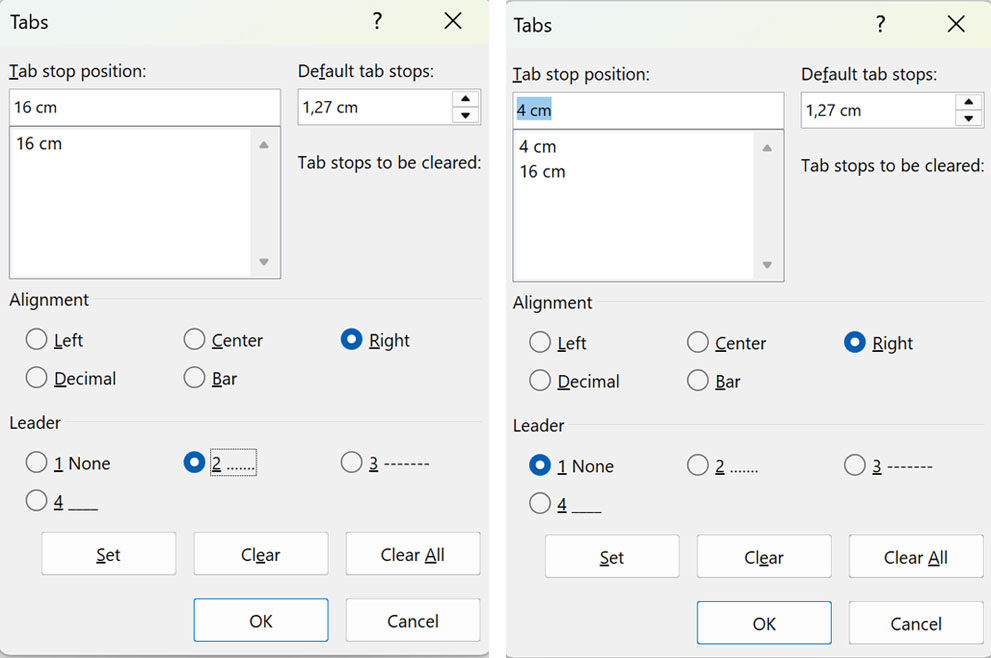 Cara Membuat Titik-titik Secara Otomatis di Ms Word 4