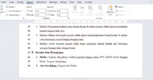 Cara Menampilkan Jumlah Baris pada Dokumen Ms Word