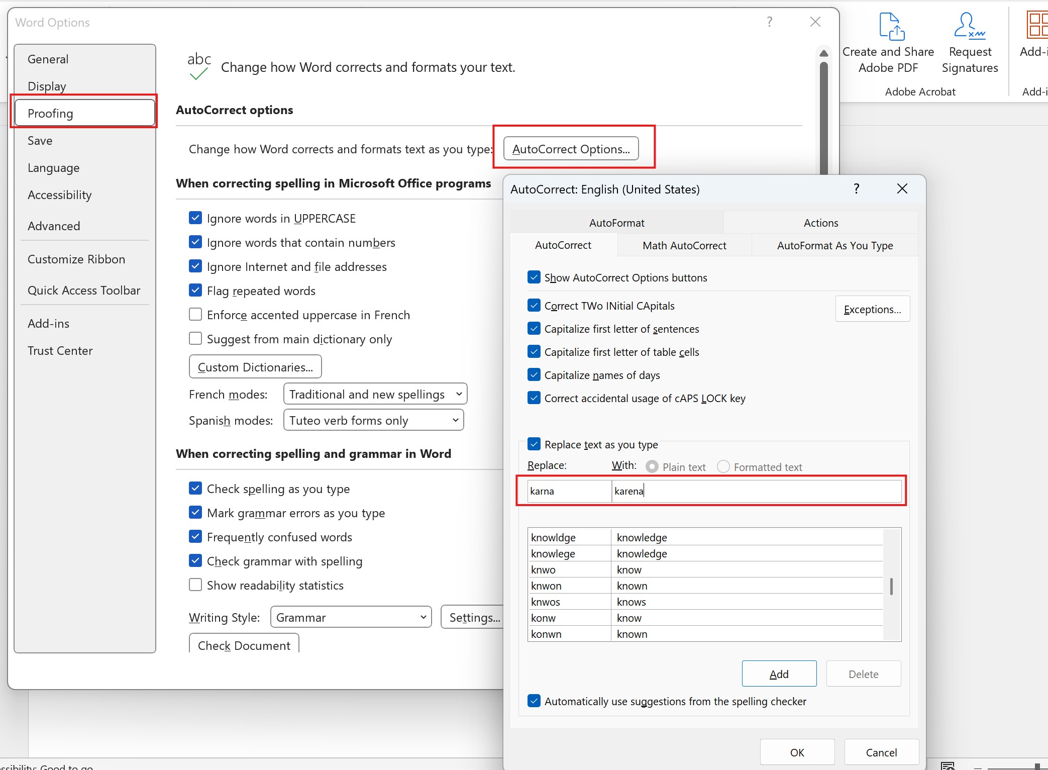 Cara Mengganti Kesalahan Ketik Secara Otomatis