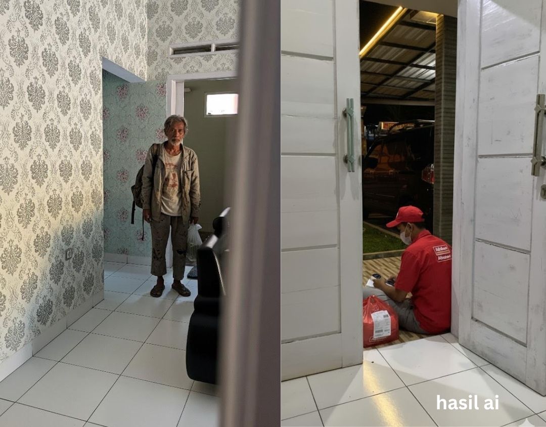 Prompt Gemini Ai untuk Edit Foto ada Orang Lain Menyusup Ke Rumah