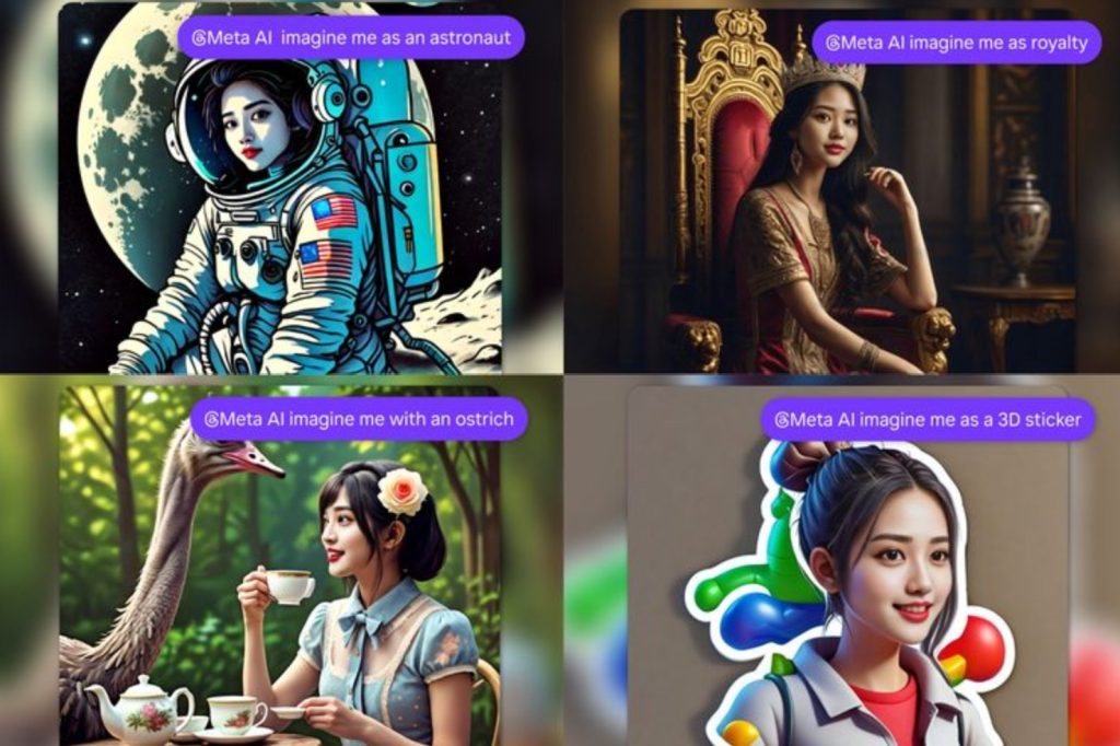 Animasikan gambar dengan Meta AI