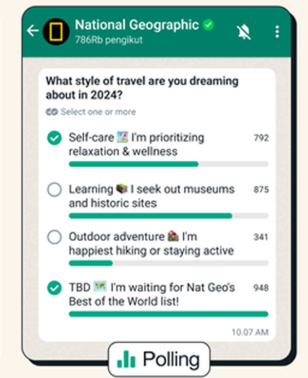 Pertanyaan di Saluran